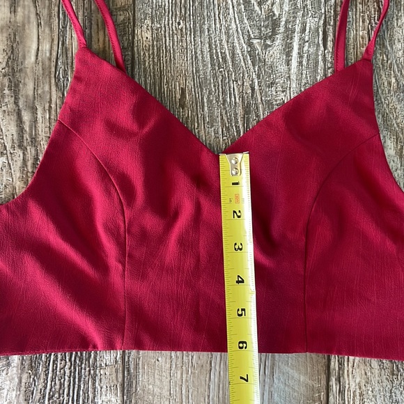 SHEIN RED MINI TOP, SMALL - Picture 11 of 11
